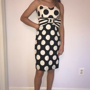Black and white dress